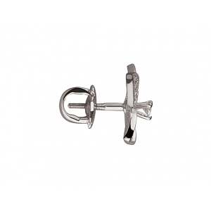 Золоті сережки з діамантами (2б_с-256) фотографія