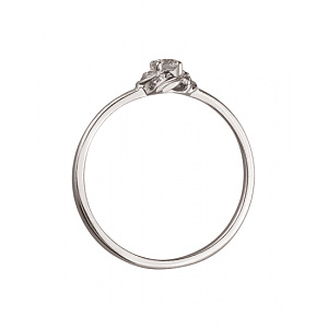 Золота каблучка з діамантом (01-200129982) картинка Золота каблучка з діамантом (01-200129982) фотографія