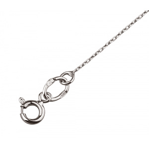 Золоте кольє з фіанітом (цирконієм куб.) (01-200845182) фотографія