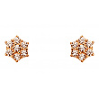 Золоті сережки з фіанітом (цирконієм куб.) 01-200867882 фотографія 1