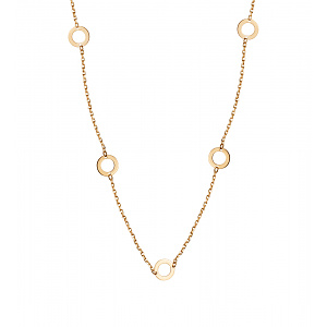 Золотое колье  (1н148/00б) фотография