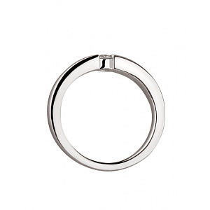 Золотое кольцо с цирконием куб. (01-200034183) фотография