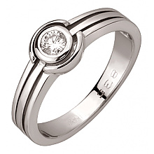 Золота каблучка з діамантом (01-200769683)