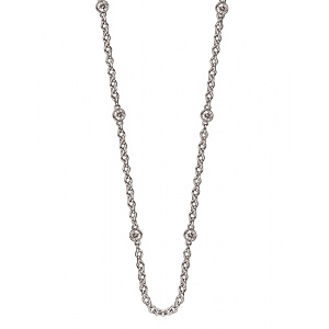 Золотое  колье с бриллиантами (01-200858083) фотография