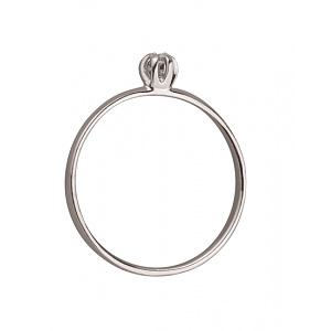 Золотое кольцо с бриллиантом (01-19305984) фотография