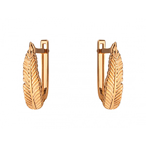 Золотые серьги  (01-200137484) фотография