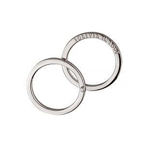 Золота каблучка з діамантом (01-200164484) фотографія