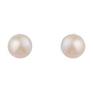 Золотые серьги с жемчугом (01-200443784) фотография