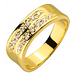Золотое  кольцо с бриллиантами 01-200492284 фотография 1