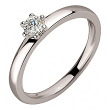 Золота каблучка з діамантом (01-200599984)