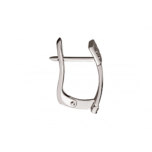 Золоті сережки з фіанітом (цирконієм куб.) (01-200766284) фотографія