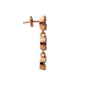 Золотые серьги  (1б_с-037) фотография