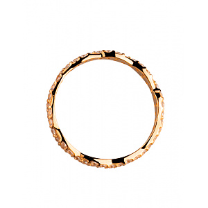 Золота каблучка з цирконієм куб. (01-200343485) фотографія