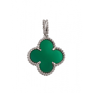 Золотой кулон с цирконием куб. (01-200392685) фотография