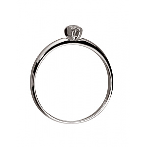 Золота каблучка з діамантом (01-200465885) фотографія