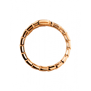 Золотое кольцо с цирконием куб. (01-200590085) фотография