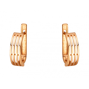 Золотые серьги  (01-200761585) фотография