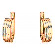 Золотые серьги  01-200761585 фотография 1