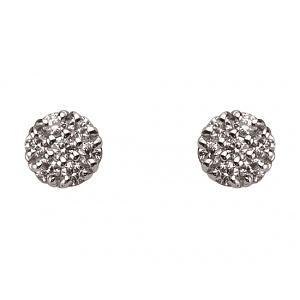 Золоті сережки з діамантами (01-200805885) фотографія