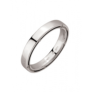 Золотое  обручальное кольцо  с бриллиантами (01-200838385) фотография