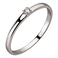 Золота каблучка з діамантом (01-200845085)