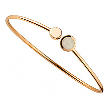 Золотой браслет с перламутром (01-200847485)