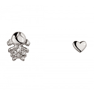 Золоті сережки з фіанітами (2б_с-245) фотографія