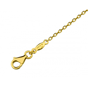 Золоте кольє з діамантами (01-200785586) фотографія