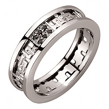 Золота каблучка з фіанітом (цирконієм куб.) (01-200838386)