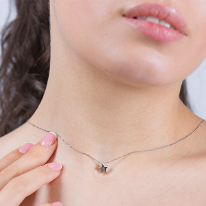 Золотое колье  (3н136/00б) фотография