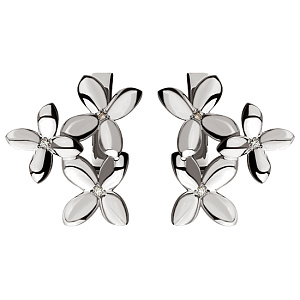 Золоті сережки з діамантами (2б_с-117) фотографія