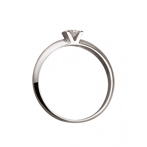 Золота каблучка з діамантом (01-200563587) картинка Золота каблучка з діамантом (01-200563587) фотографія