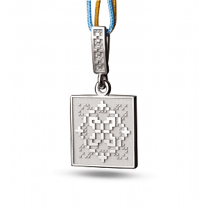 Золотий кулон  «Удача» (2б_п-246) фотографія