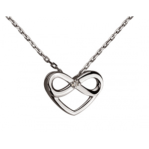 Золотое колье с бриллиантом (01-200336388) фотография