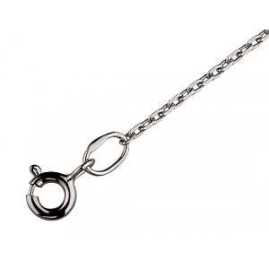 Золотое колье с бриллиантом (01-200336388) фотография