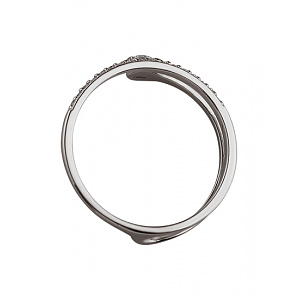 Золота каблучка з діамантом (01-200376088) фотографія