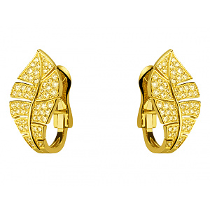 Золоті сережки з діамантами (01-200563488) картинка Золоті сережки з діамантами (01-200563488) фотографія