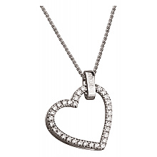 Золоте кольє з діамантами (01-200785588)