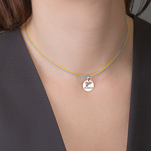 Золотой кулон  (2б_п-256) фотография