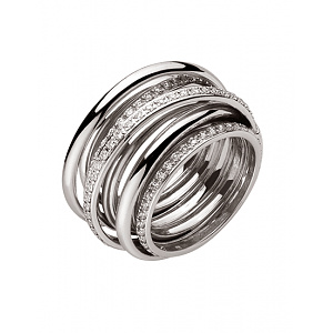 Золотое кольцо с бриллиантами (01-200428689) фотография