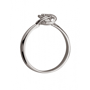 Золота каблучка з діамантом (01-200530789) фотографія