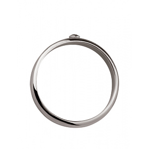 Золота обручка з діамантом (01-200769689) фотографія