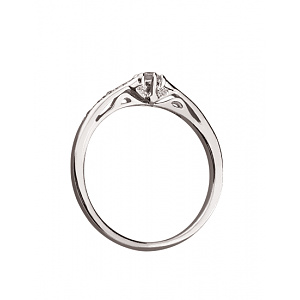 Золотое кольцо с бриллиантами (01-200785589) фотография