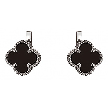 Золоті сережки з фіанітом (цирконієм куб.) (01-200816089)