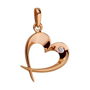 Золотий кулон  (1б_п-065) фотографія