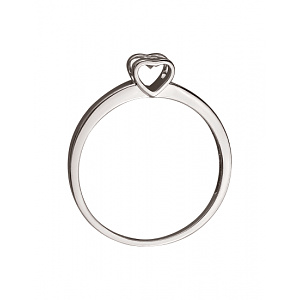 Золотое кольцо с бриллиантом (01-200152590) фотография