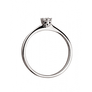 Золота каблучка з діамантом (01-200159890) картинка Золота каблучка з діамантом (01-200159890) фотографія