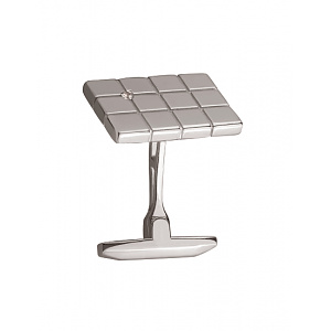 Золотые запонки с цирконием куб. (01-200530790) фотография