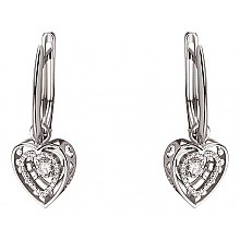 Золоті сережки з діамантами (01-200845090)