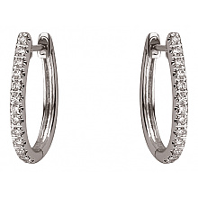 Золоті сережки з діамантами (01-200851690)